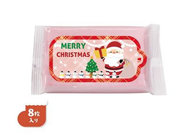 サンタさんのカラーウエットティッシュ