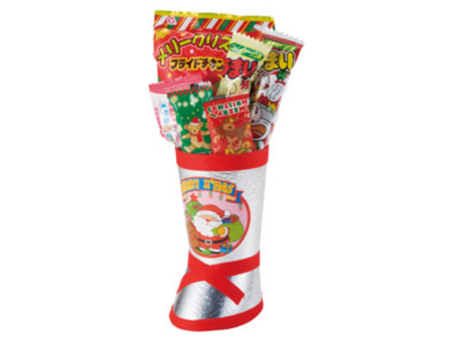 クリスマス　銀靴